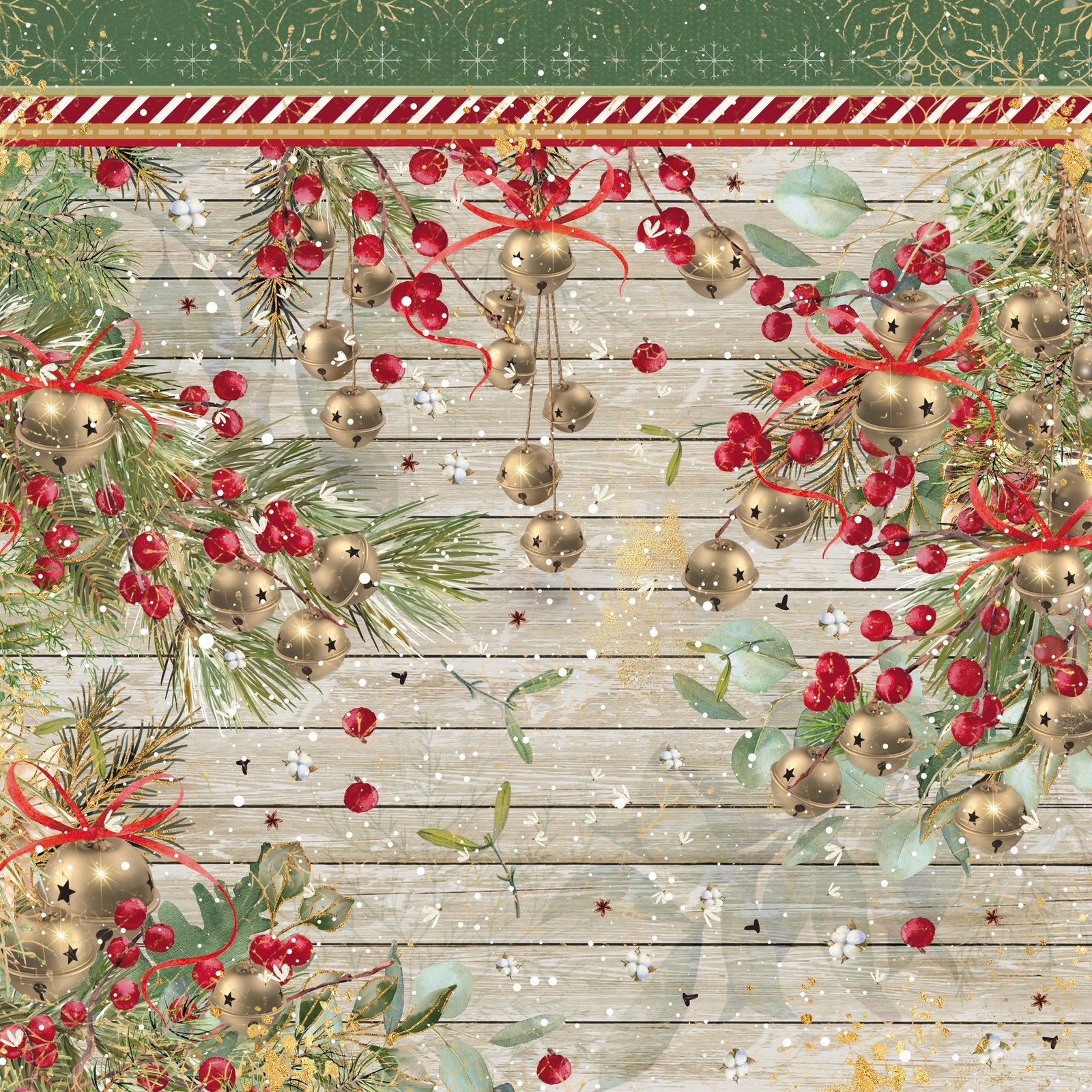 Jingle All The Way Paper Pad - 12" x 12"