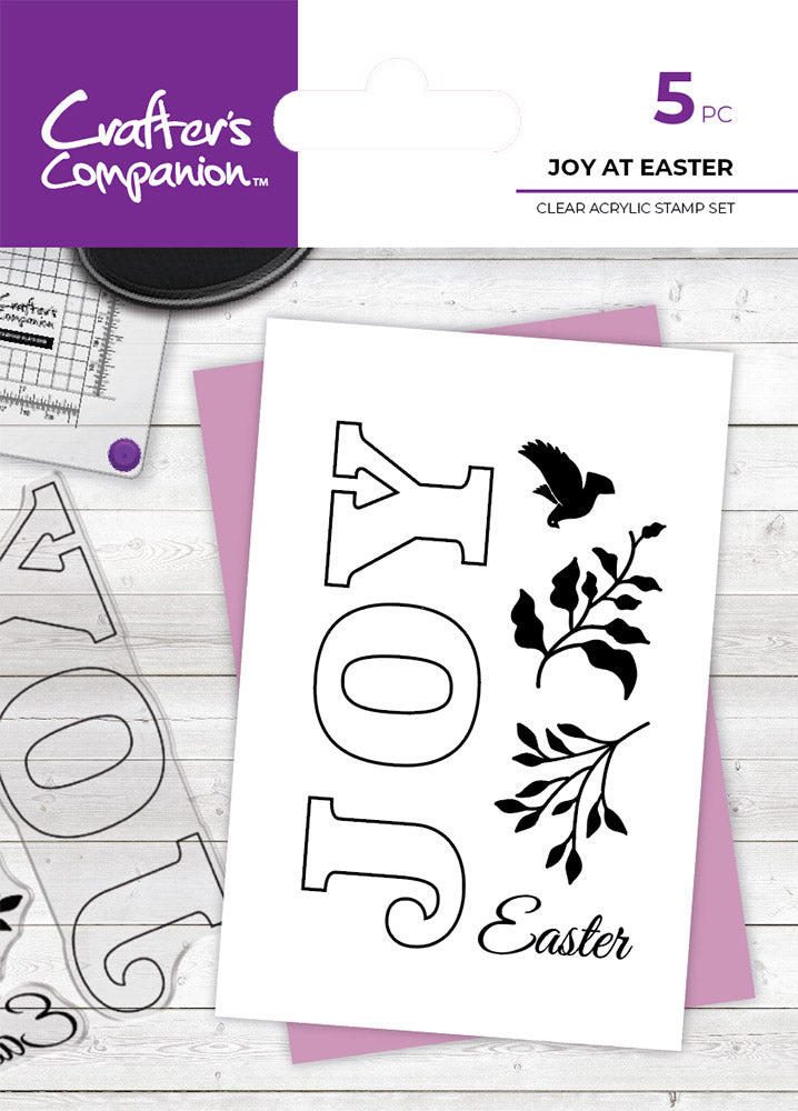 Crafter s Companion Easter Collection Stamps Joy At Easter