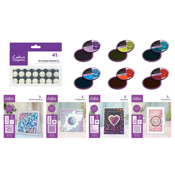 Crafter's Companion Stenciling Starter Kit