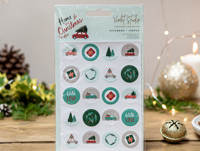 Mini Christmas Stickers - Violet Studio