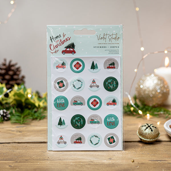 Mini Christmas Stickers - Violet Studio