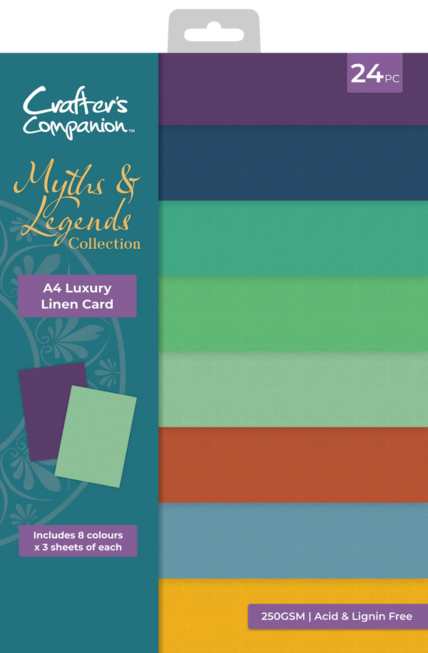 Myths & Legends - Luxury Linen Card Pack - A4