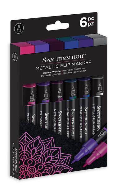 Spectrum Noir Metallic-Flip Markers -Cosmic Wonder