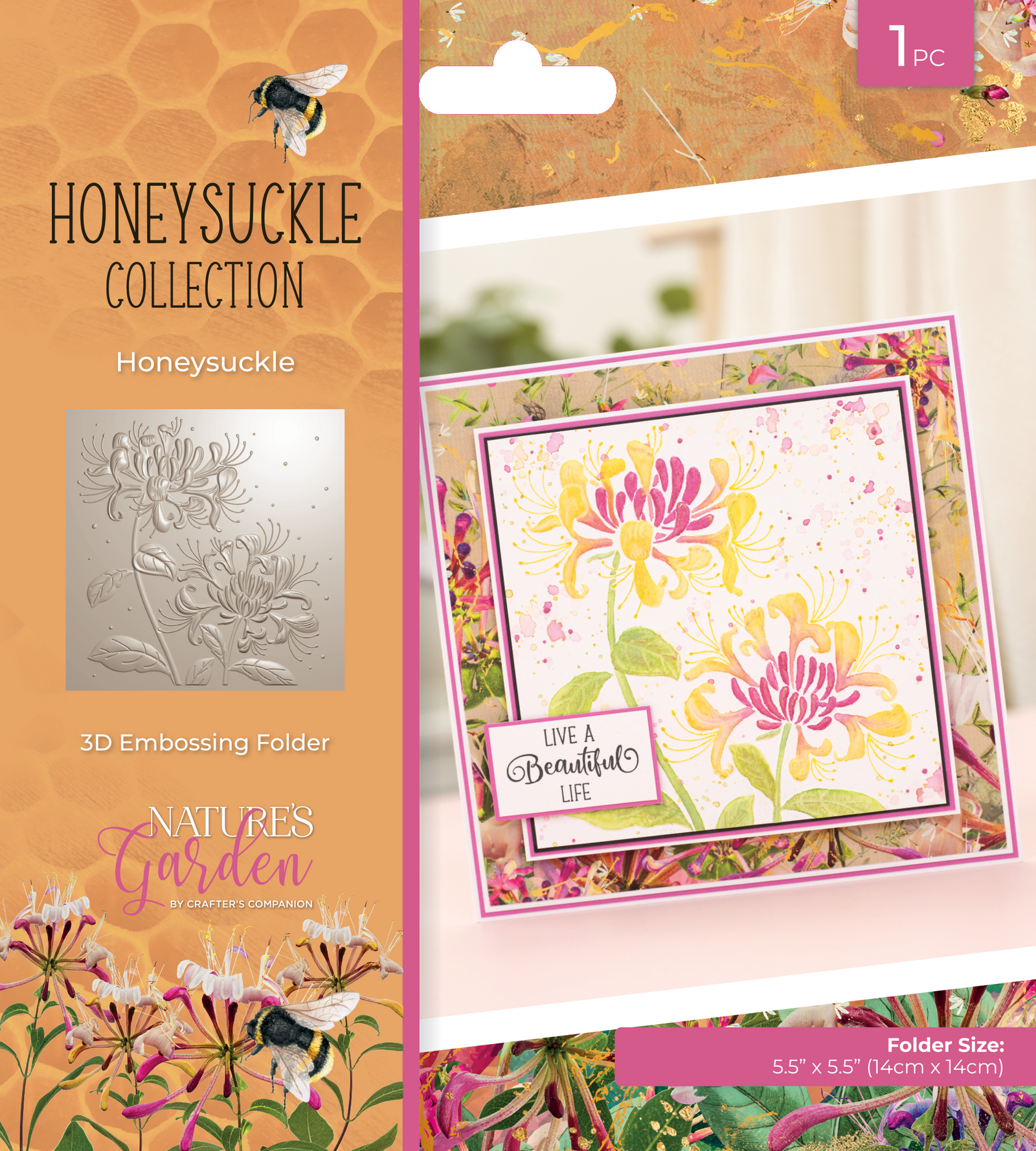 Nature's Garden Honeysuckle Papercraft Selection