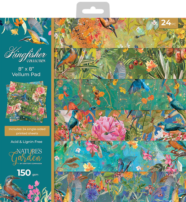 Nature's Garden Kingfisher Embellishment Collection