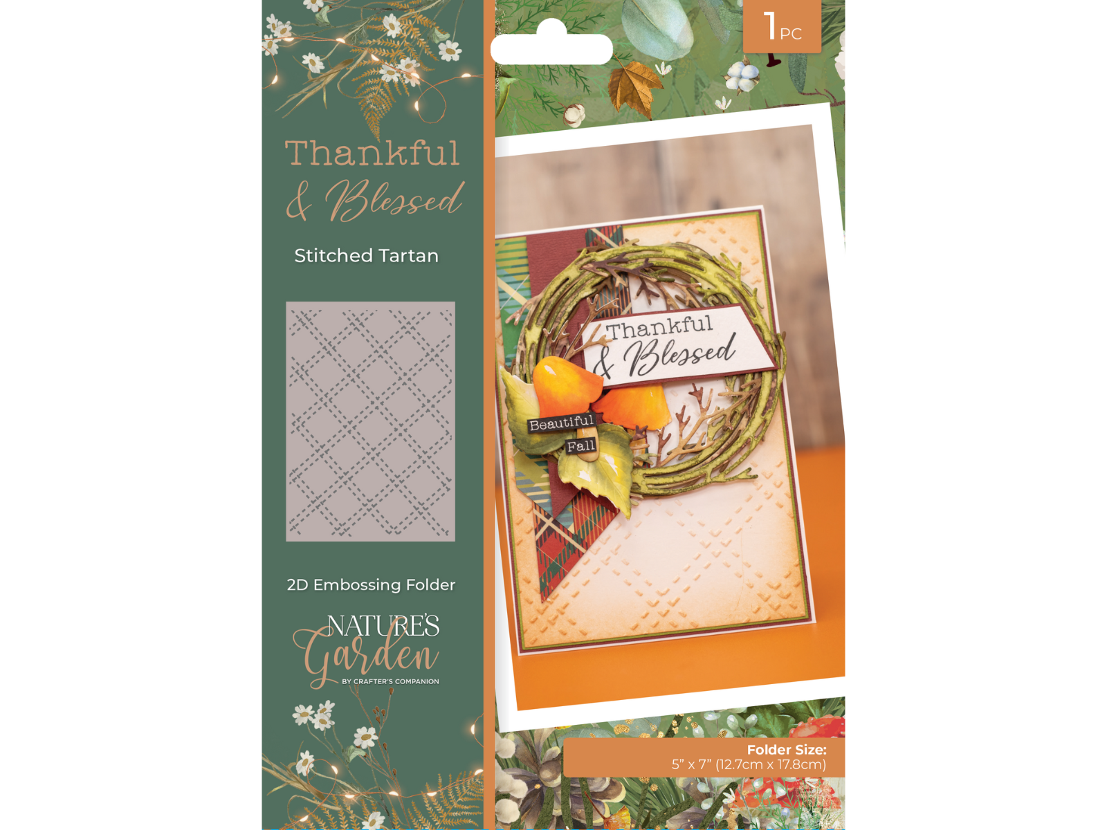 Nature's Garden - Thankful & Blessed Folder & Stamp Collection