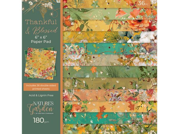 Nature's Garden - Thankful & Blessed 6