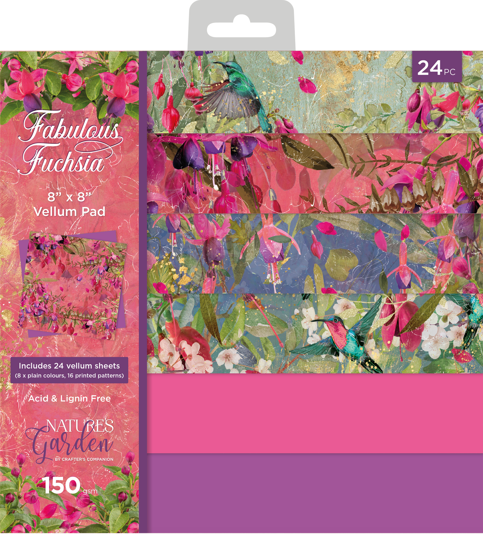 Nature's Garden Fabulous Fuchsia Cartload Selection