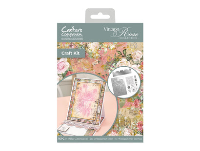 Nature's Garden Vintage Rose - Craft Kit