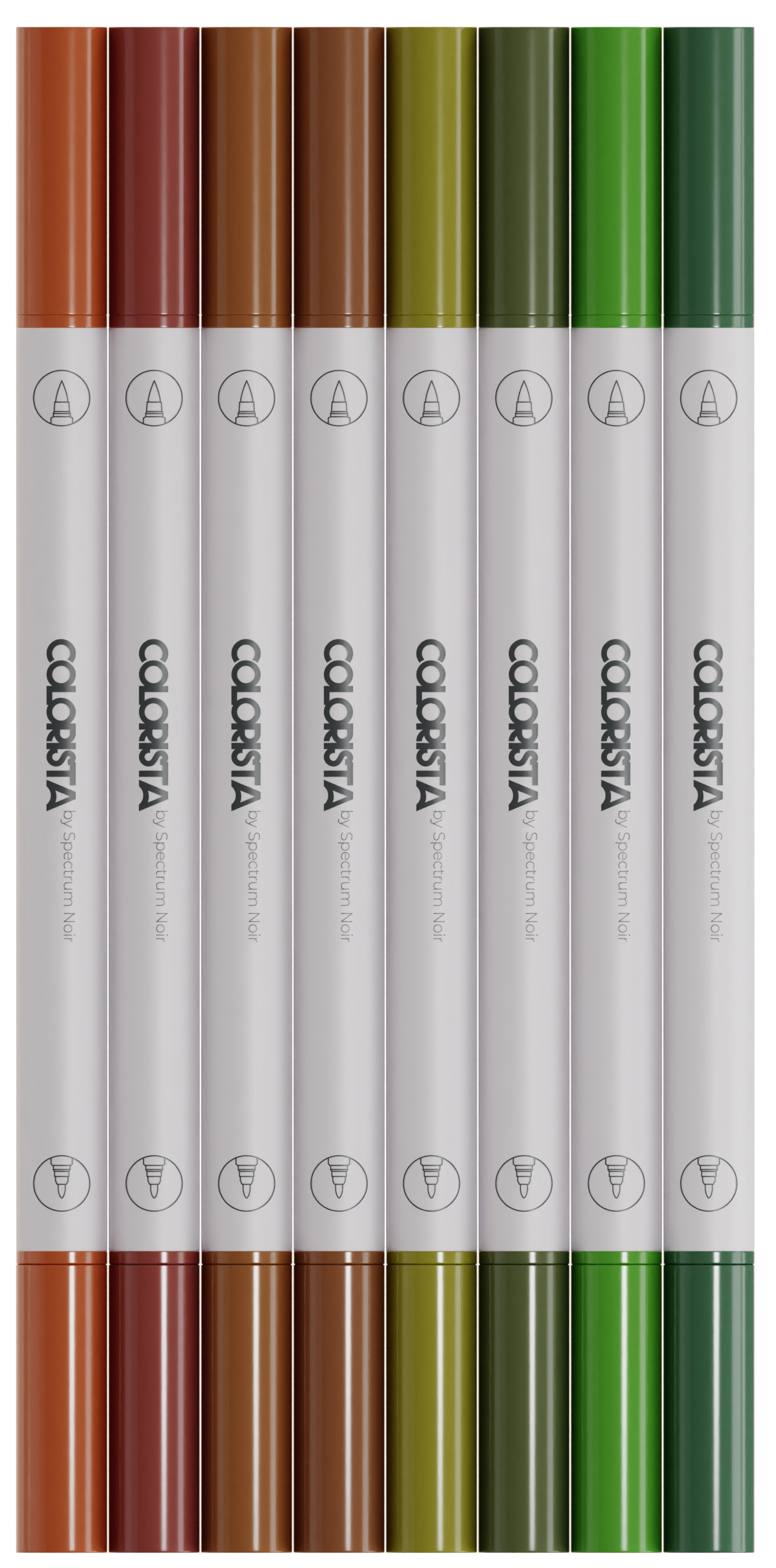 Colorista - Art Marker - Natural Tones 8pc