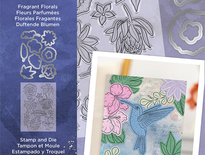 Nature's Garden Hummingbird Stamp and Die – Fragrant Florals