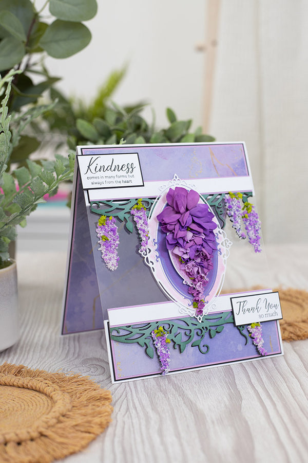 Nature's Garden Wisteria Collection Die - Trailing Wisteria