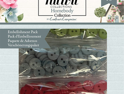 Nitwit Homebody - Embellishment Pack (68PC)