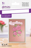 Gemini Embossing Folder - Precious Camellias