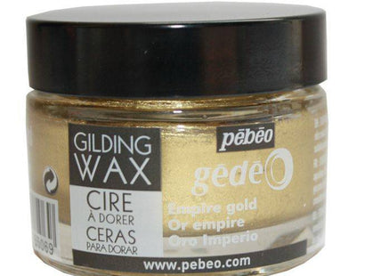 Pebeo Gilding Wax Empire Gold - 30ml pot