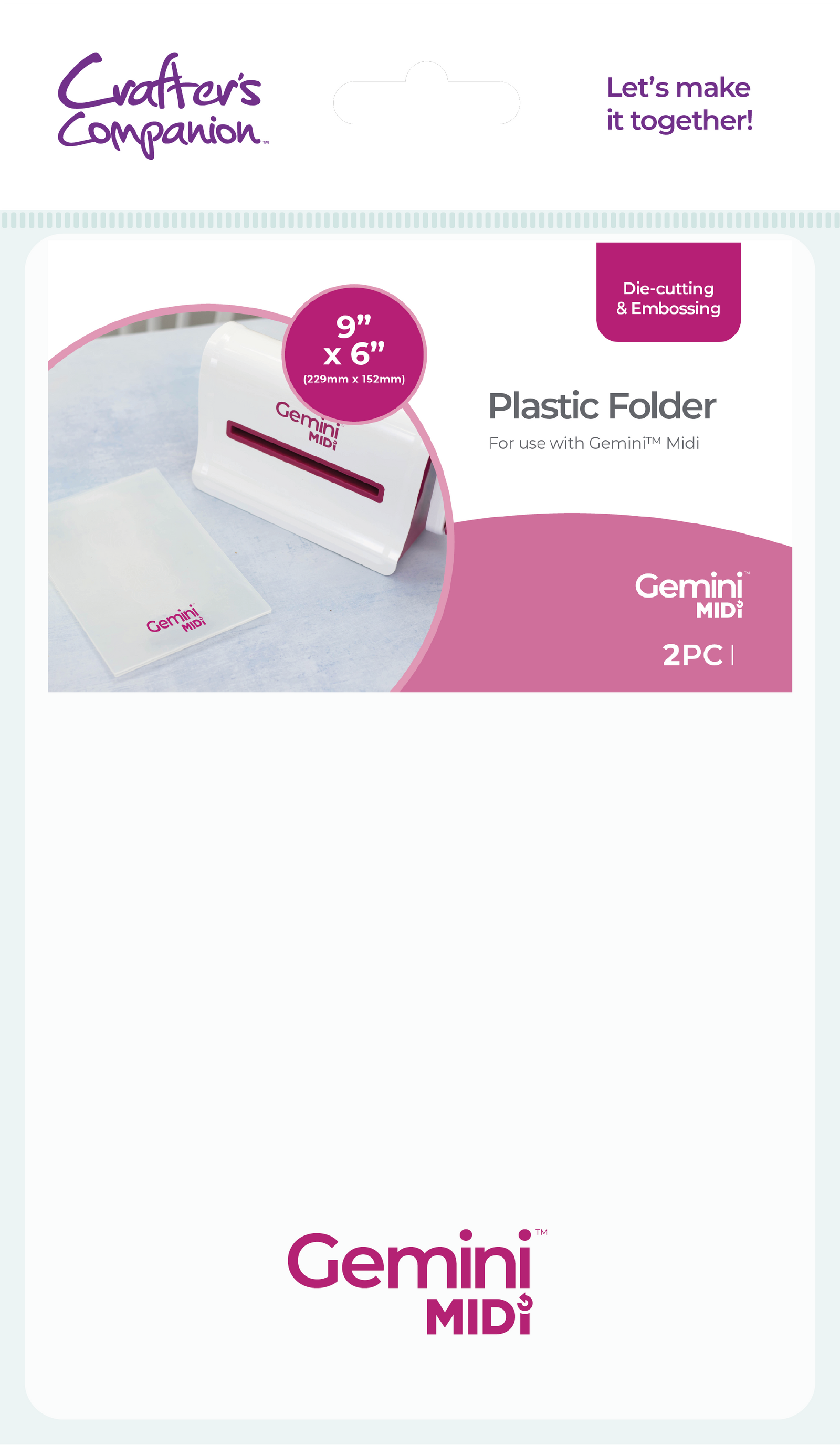 Gemini Midi Accessories - Plastic Folder