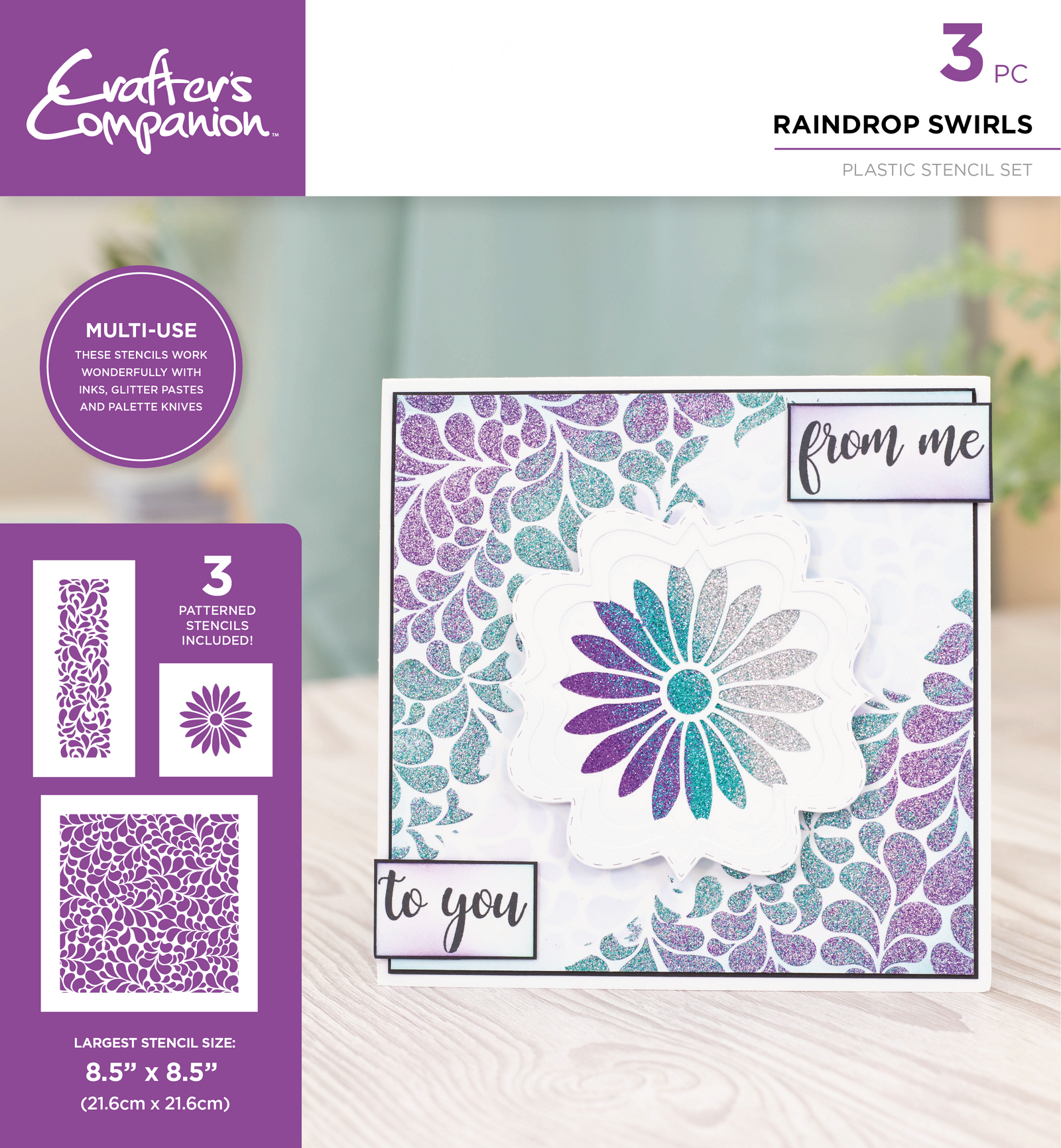 Crafter's Companion Stenciling Starter Kit