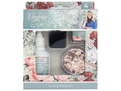 Rose Gold Christmas Gilding Flake Kit - Sara Signature