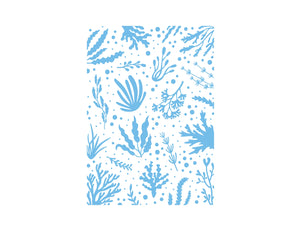 Sara Signature - Enchanted Ocean - 2D Embossing Folder - 5"x7" - Charming Coral