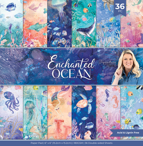 Sara Signature Enchanted Ocean Paper, Card, Vellum & Acetate Collection
