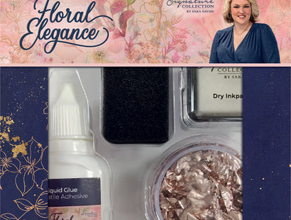 Sara Signature Floral Elegance Gilding Flakes Kit