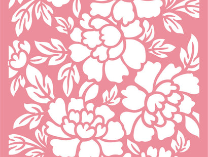 Sara Signature Floral Elegance 4” x 6” Stencil – Perfect Peonies