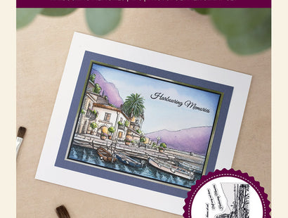 Sheena Douglass Photopolymer Stamp - Harbouring Memories