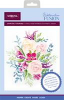 Sheena Douglass Watercolour Fusion Floral Stamps Collection