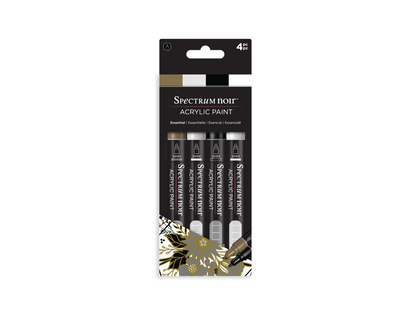 Spectrum Noir Acrylic Paint Marker (4PC)-Essential