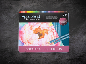 Botanical Aquablend Watercolour Pencil Set - 24 Pack - Spectrum Noir