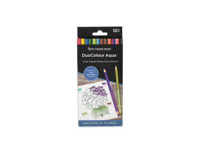 Spectrum Noir DuoColour Aqua Pencils - Naturally Floral