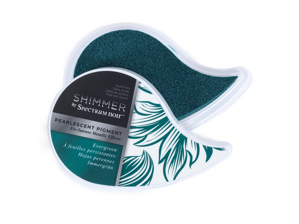 Spectrum Noir Shimmer - Pearl Inkpad - Evergreen