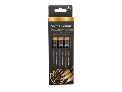 Spectum Noir-Metallic Paint Marker (3PC) - Autumn Bronze