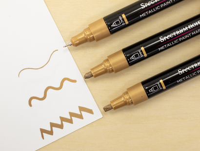 Spectum Noir-Metallic Paint Marker (3PC) - Autumn Bronze