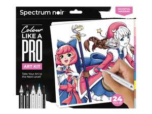 Celestial Maidens Pro Fan Art Colouring Kit - Spectrum Noir