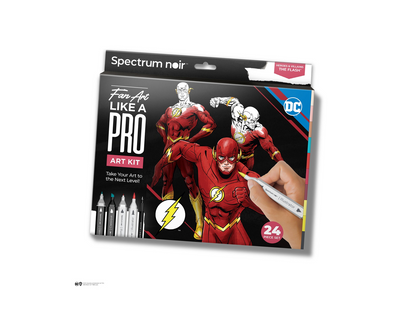 Spectrum Noir Fan-Art Like a Pro Art Kit - The Flash