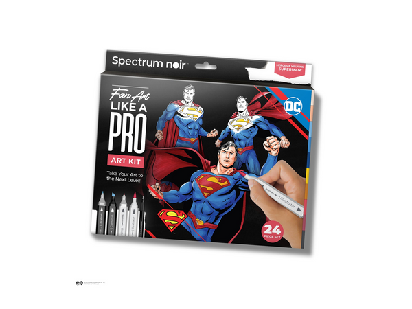 Spectrum Noir Fan-Art Kit Duo - Superman & Batman