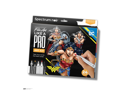 Spectrum Noir Fan-Art Like a Pro Art Kit - Wonder Woman