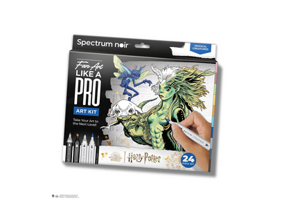 Spectrum Noir Fan-Art Like a Pro Art Kit - Magical Creatures