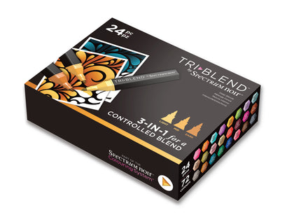 Spectrum Noir TriBlend Markers - Deep Blends (24 piece)