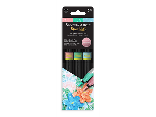 Spectrum Noir Sparkle (3PC)-Soft Pastels