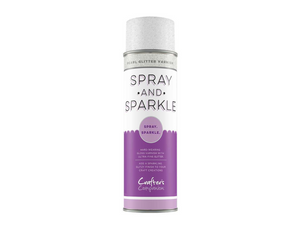 Spray and Sparkle Pearl Diamond Glitter Varnish - Crafter's Companion