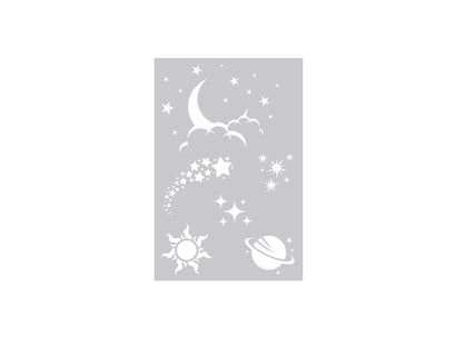 Cosmic Collection Stencil Set - Starry Night