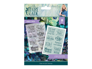 Sara Signature Fairy Glade - Acrylic Stamp - Make a Wish