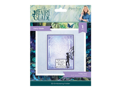 Sara Signature Fairy Glade - 5”x7” 3D Embossing Folder - Fairy Glade