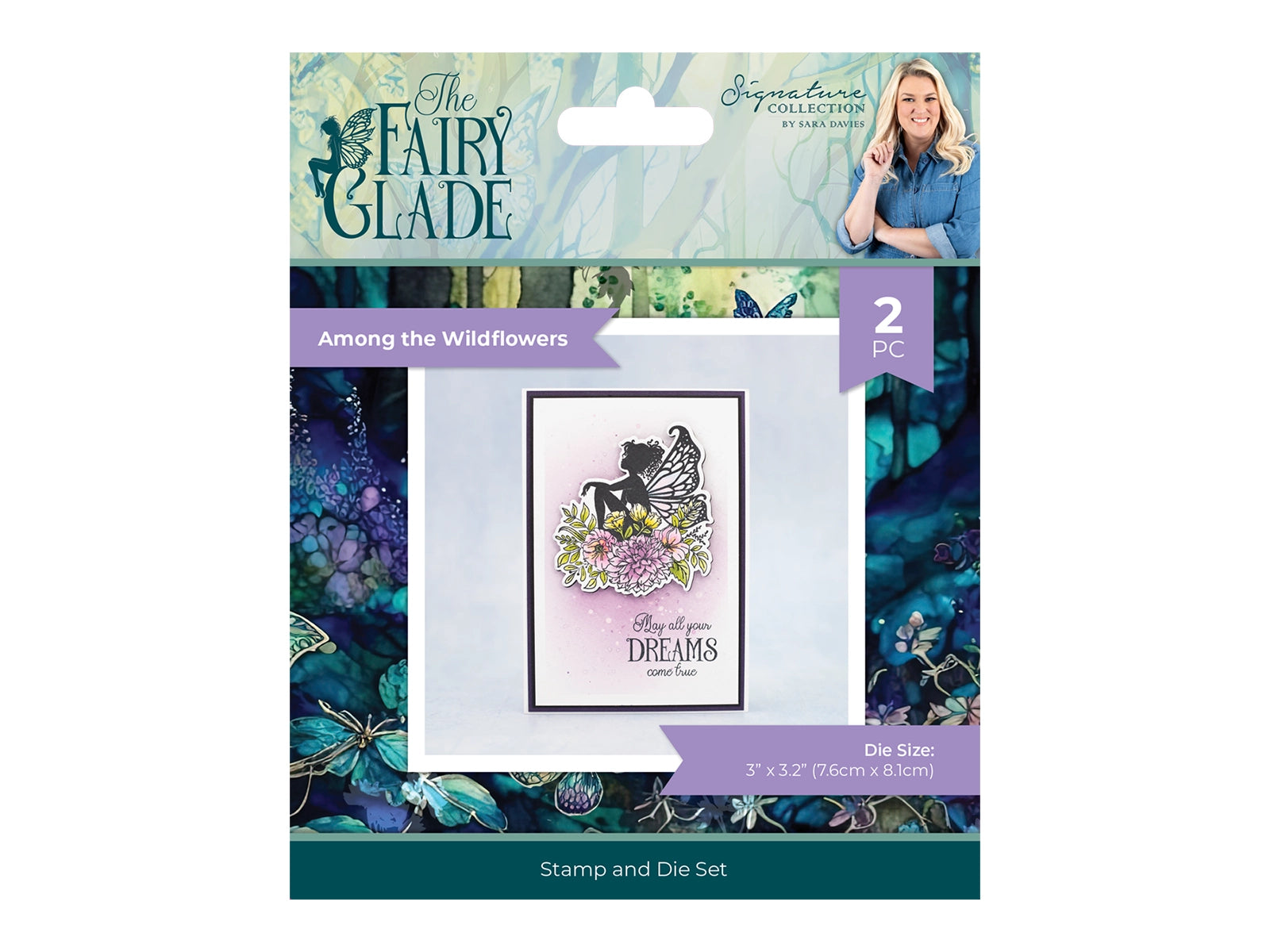 Sara Signature Fairy Glade - Stamp and Die - Among the Wildflowers