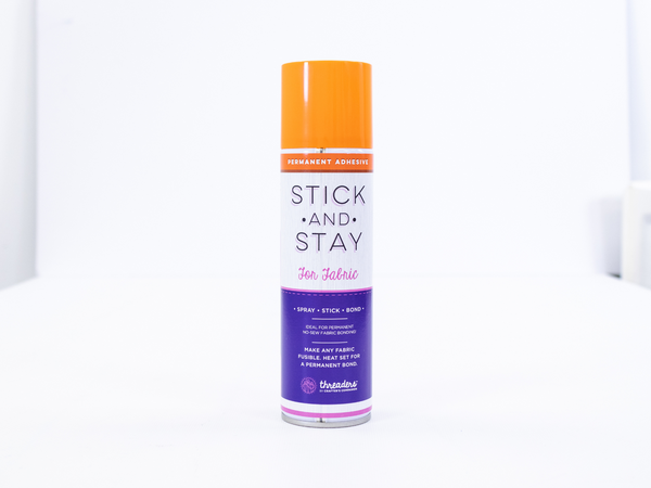 Crafter's Companion Stick and Stay Adhesive For Fabric (ORANGE CAN)