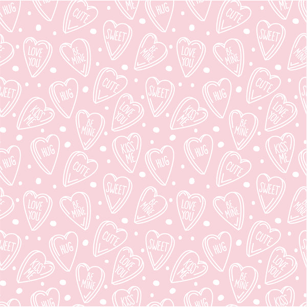 Crafters Companion 6” x 6” Paper Pad - Happy Valentines!