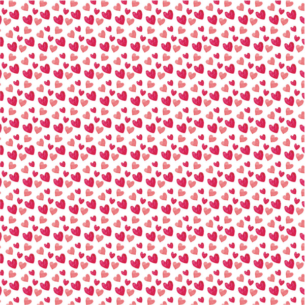 Crafters Companion 6” x 6” Paper Pad - Happy Valentines!