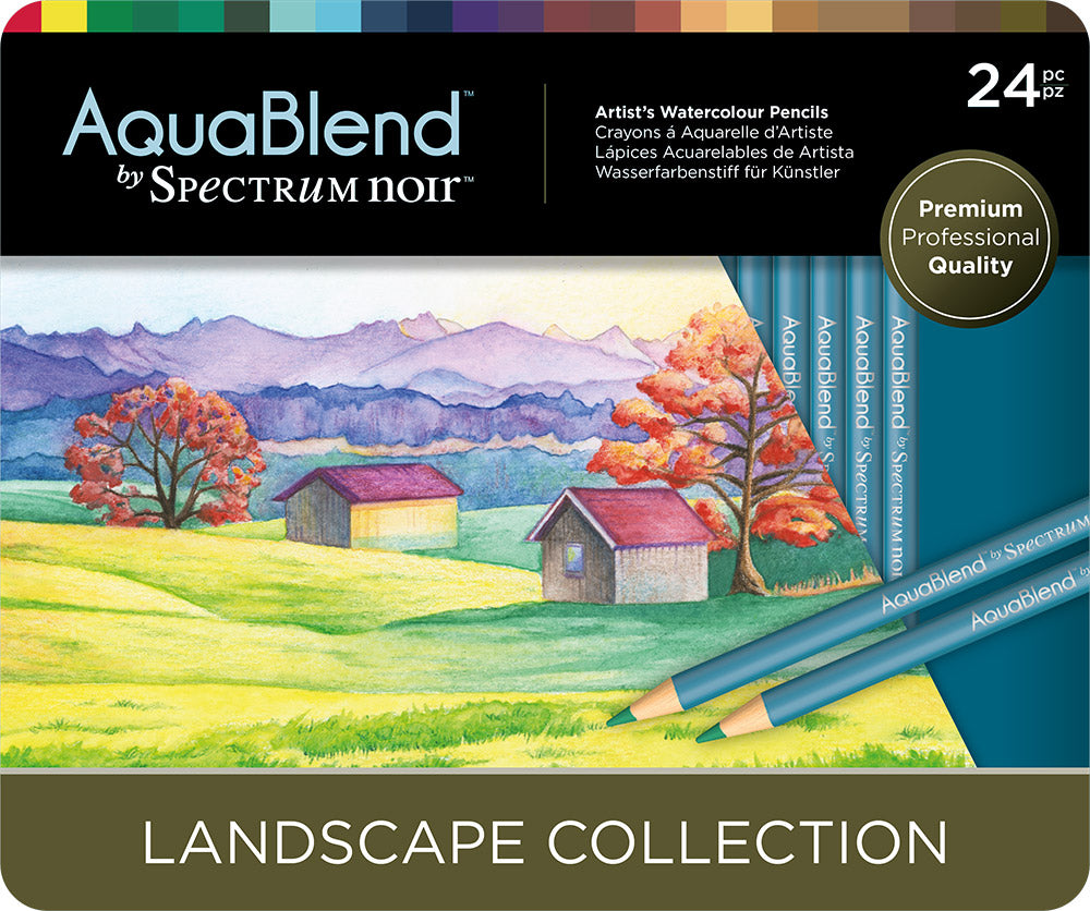 Spectrum Noir Aquablend 72 Pencil Collection